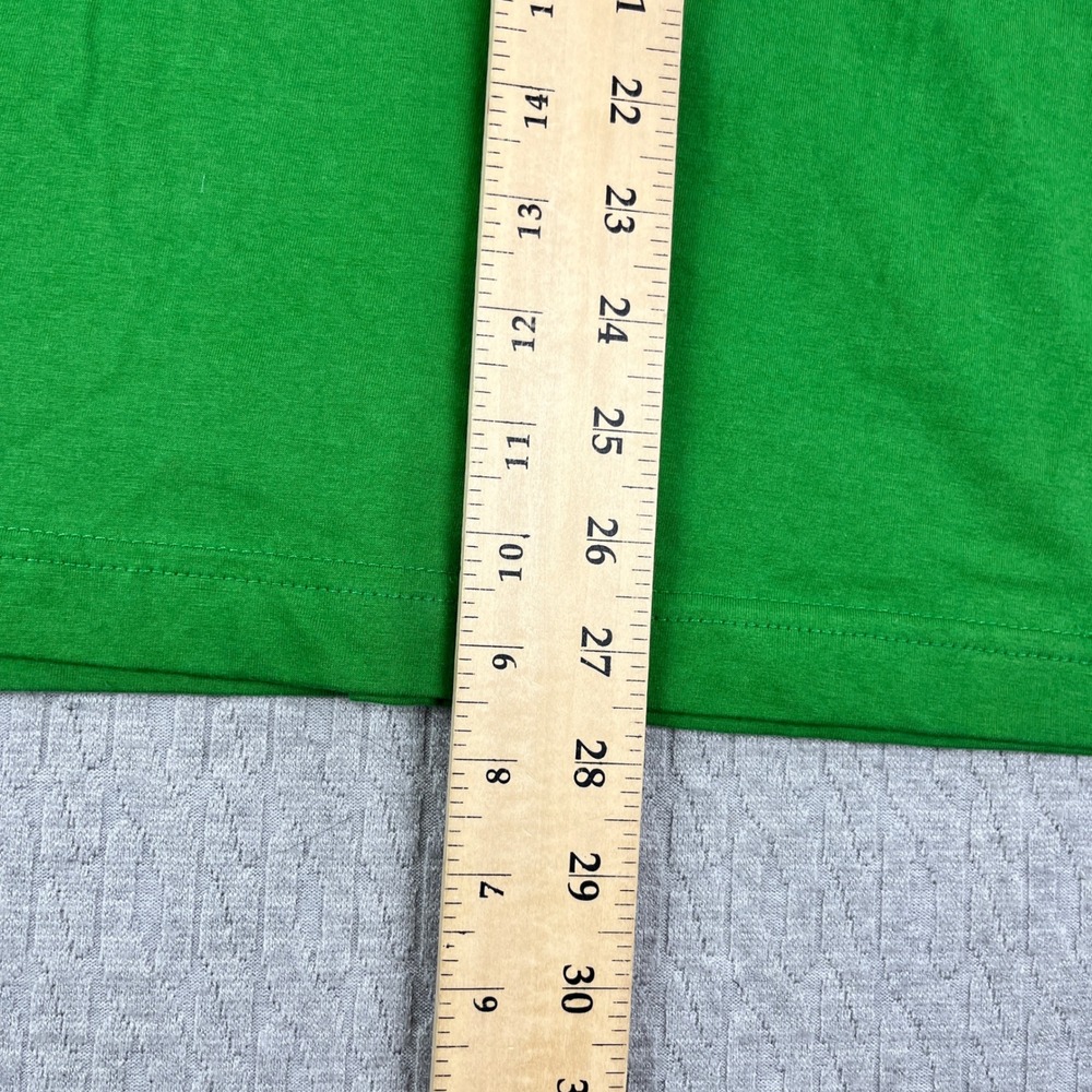 Pierim Brasil T Shirt Mens medium P Green Yellow Embroidered Flag Soccer Core - Picture 5 of 8